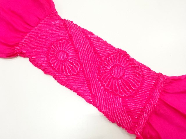 JAPANESE KIMONO / SHIBORI OBIAGE